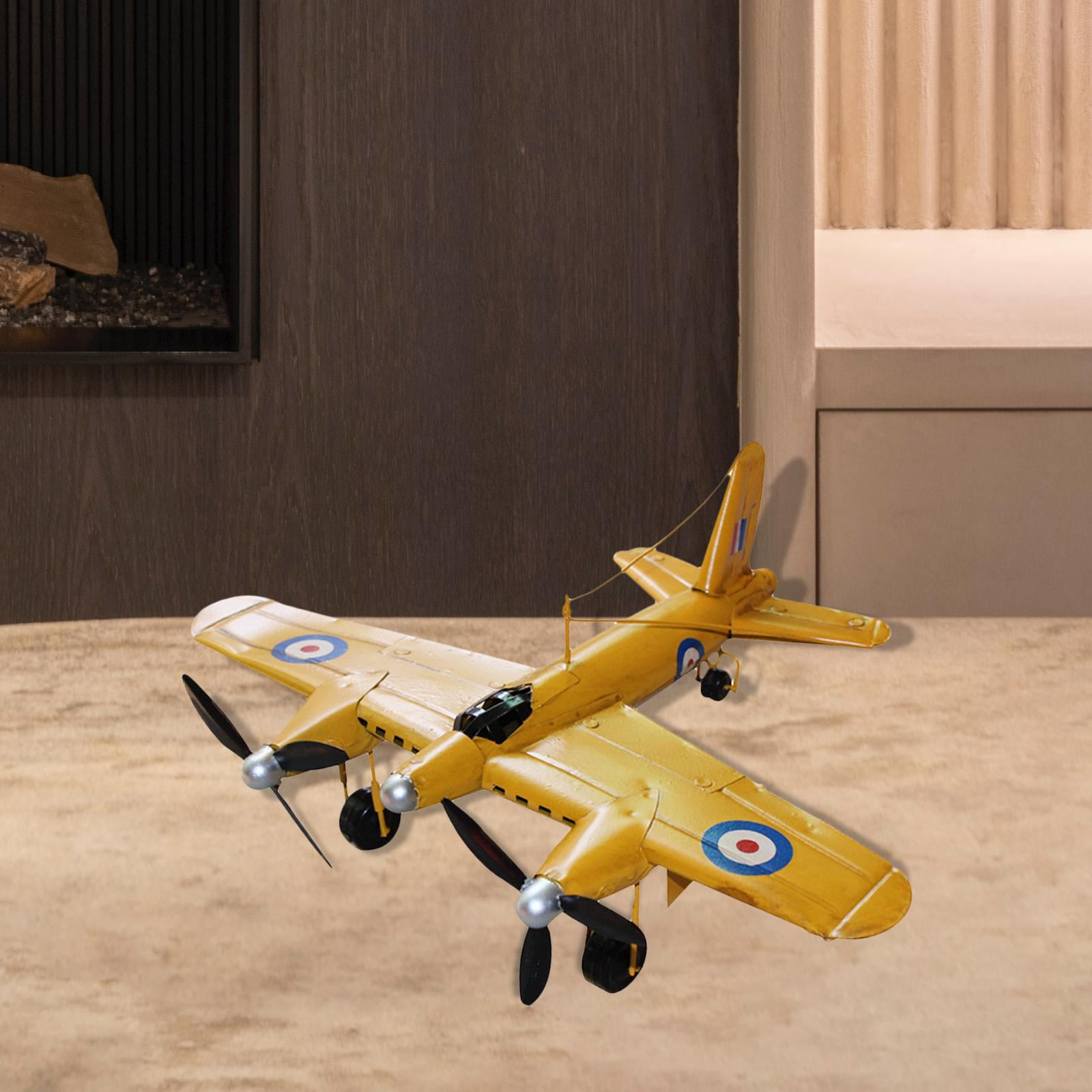 Metal Planes Model Biplane Model Glider Model Collection Retro Style