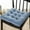 Blue, variant on Solid Color Chair Cushion,Thickened Soft Padded Cushion,Floor Cushion,Kitchen Dining Chair Cushion,Patio Chair Cushion,Foam Added Cushion,Soft Seating Support Pad Holiday Gifts