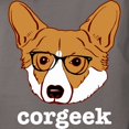 thumbnail image 3 of CafePress - Corgeek Womens Comfort Colors Shirt - Womens Comfort Colors® Shirt, 3 of 4