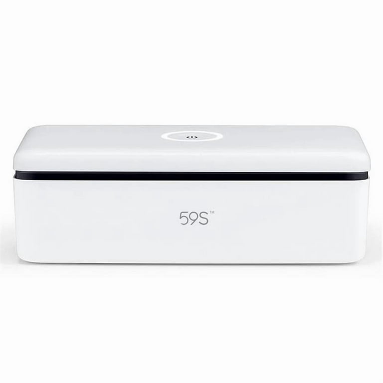 メガネ・老眼鏡 UVC LED Sterilizing Box EcoVs 59S UV LED Sanitizer Box, Disinfection for Razors, Glasses