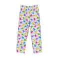 thumbnail image 2 of Vsdgher Bear And Polka Dot Print Mens Pajama Pants Sleep & Lounge Pants, PJ Bottoms With elastic waistb and Pockets, 2 of 5
