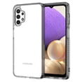 thumbnail image 1 of Galaxy A32 5G Case (Model SM-A326), Hard Plastic Clear Back Stylish Case, Durable Silicone Cover, Slim Fit Thin Lightweight Protector, Shockproof Phone Case for Samsung Galaxy A32 5G 6.5 Inch (Gray), 1 of 6
