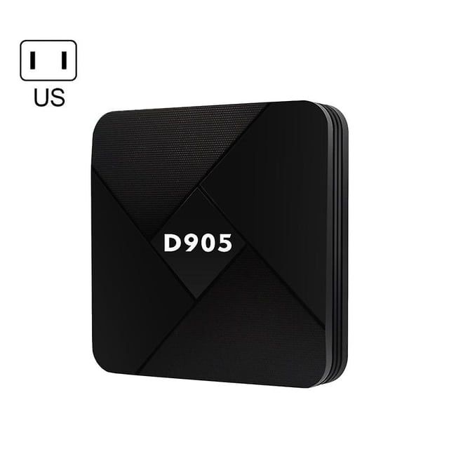 D905 Smart TV Box Amlogic S905X Penta Core Mali-450 2.4G Wifi 4K Set Top Box Youtube Video