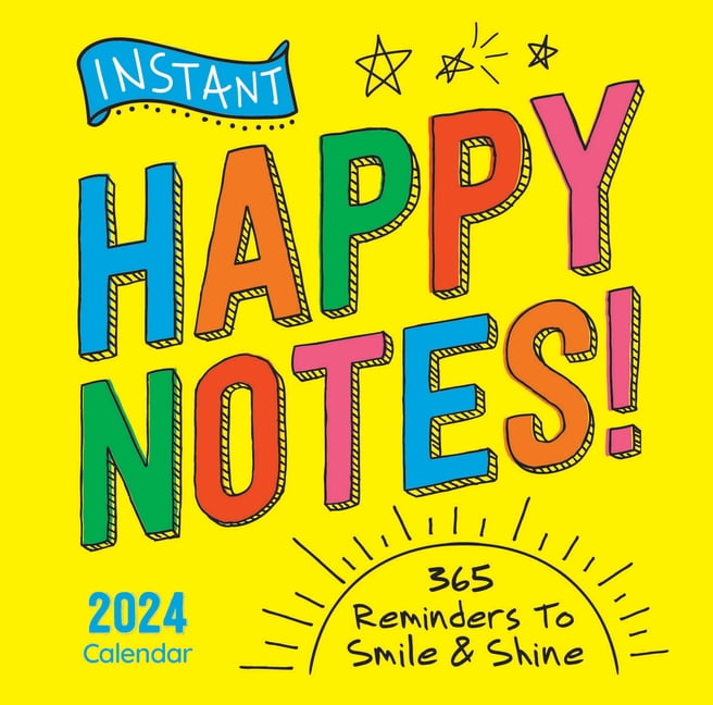 Inspire Instant Happiness Calendars & Gifts 2024 Instant Happy Notes