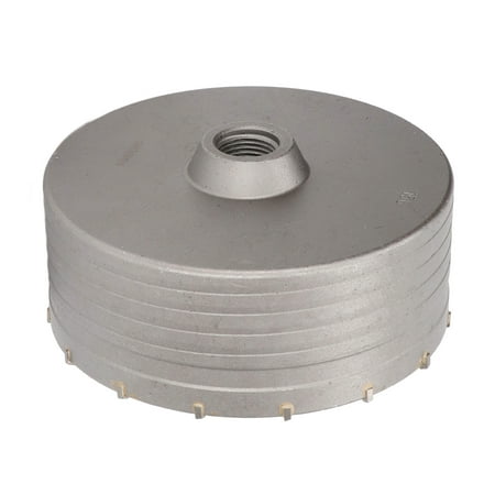 

PAOMIAN Thin Wall Core Bit 5.9in Silver Shock Resistance Cemented Carbide Tipped Core Bit for Concrete