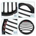 thumbnail image 3 of WHAMVOX 2Ud Protector Universal Para Faros De Motocicleta De Estilo Vintage Con Rejilla Fácil Instalación, 3 of 8