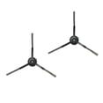 thumbnail image 2 of Accesorios de cepillo lateral y filtro Hepa Allinless para robots de barrido Xiaomi Mijia Lydsto R1, 2 of 5