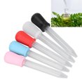 thumbnail image 4 of Calibrated Dropper, 5ml Different Color Transparent 5PCS Transfer Pipette For DIY For Laboratory ANGGREK GF1412, 4 of 8