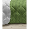 thumbnail image 3 of Abstract Down Alternative Comforter, Hexagons with a Dashed Look Geometric Grunge Pattern, Microfiber Quilt for All Season, 5 Sizes, Sky Blue Azure Blue, by Ambesonne, 3 of 3