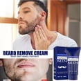 thumbnail image 2 of Suodoka Men's Hair Removal Cream, Gentle and Non-Irritating Body Hair Remover for Chest, Back, Arms, Underarms, and Beard Area, Effective Depilatory Formulated for Thick Hair, 2.02 fl oz / 60 ml, 2 of 10