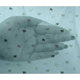 thumbnail image 4 of oneOone Viscose Chiffon Fabric Dogs Animal Print Sewing Fabric BTY 42 Inch Wide, 4 of 4