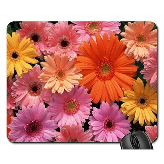 POPCreation Flower of April Mouse pads Gaming Mouse Pad 9.84x7.87 inches