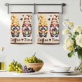 thumbnail image 3 of Farmhouse Coffee Time Kitchen Towels Set of 4, Vintage Gnomes Desserts Burnt Brown Absorbent Dish Towels for Kitchen, Microfiber Hand Towel, Quick Drying Tea Towel for Cleaning Decorative Dishcloths, 3 of 7