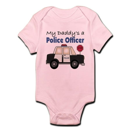 

CafePress - My Daddy s A Police Officer Infant Bodysuit - Baby Light Bodysuit