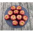 thumbnail image 4 of Ensemble de Pommes Artificielles Simulation de Pomme Rouge Foncé Réaliste, 4 of 5