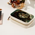 thumbnail image 7 of Retro Cat Velvet Portable Earring Organizer with Removable Compartment - Gift Jewelry Box/Jewelry Boxes - Jewelry Display, 7 of 7