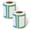 2 Roll, variant on 1 Roll Colorful Name Tags, Colors Plain Name tag Labels with Perforated Line for Office Home Kitchen Refrigerator
