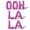 Pink, variant on Letter Balloons -OOH LA LA 16" Inch Alphabet Letters Foil Mylar Balloon Bachelorette Party Banner (Pink)