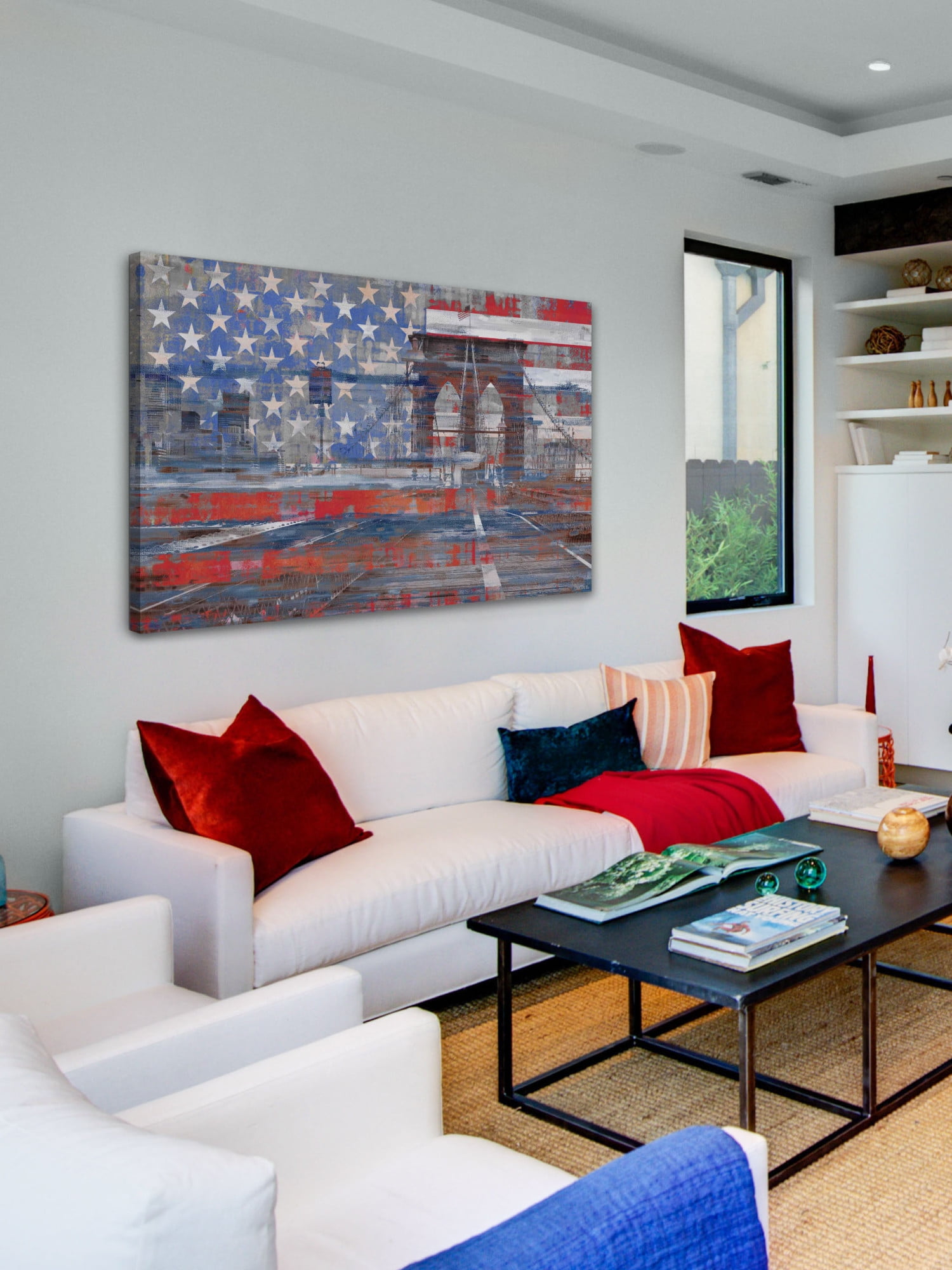 "Patriotism" Print on Canvas