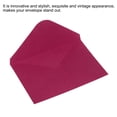 thumbnail image 4 of REGALWOVEN Mini Envelopes, Gift Cards Business Card Envelope for Greeting Wedding Dark Red, 4 of 6