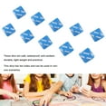 thumbnail image 3 of 10pcs 10 Sided Dice With White Number  Performance Wise Teaching For Games Education Entertainment, 3 of 8