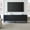 Black Grain, variant on Evelyn&Zoe Campello Rectangular TV Stand for TV's up to 78", Black Grain