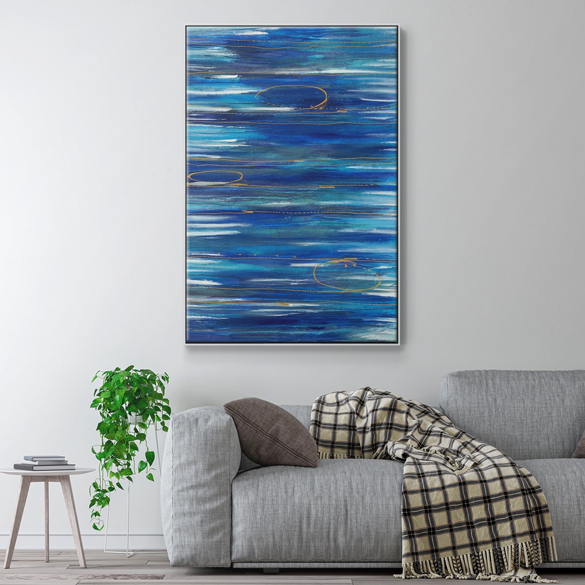 Waterworld Framed Premium Gallery Wrapped Canvas - Ready to Hang