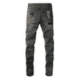 thumbnail image 3 of New Ksubi Men's Jeans 2025 High Quality Streetwear Slim Fit Stretch Jeans Baggy Ripped Straight Skinny Denim Pants, 3 of 10
