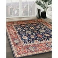thumbnail image 2 of Ahgly Company Indoor Round Mid-Century Modern Camel Brown Oriental Area Rugs, 4' Round, 2 of 6