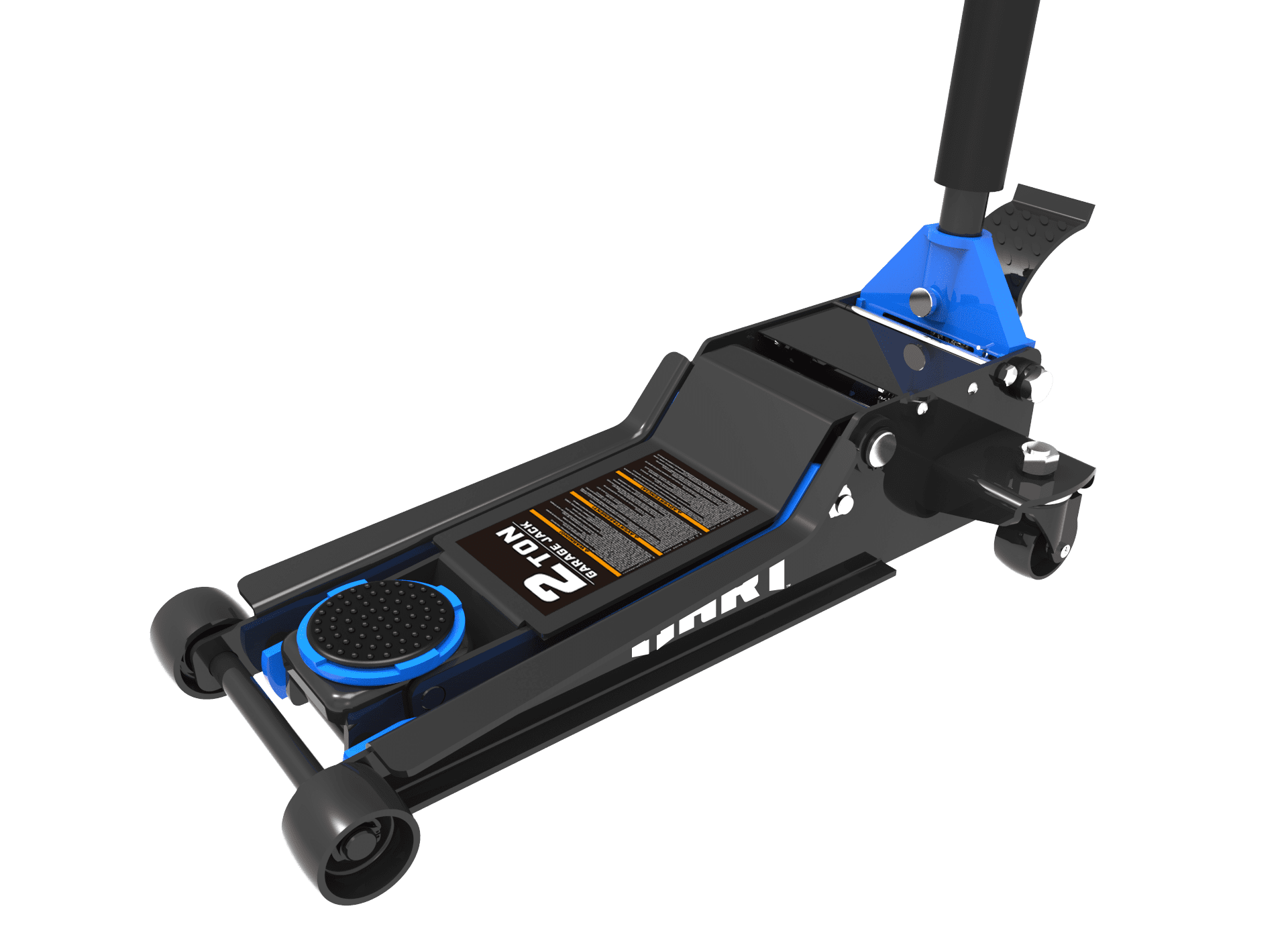 Hart Heavy Duty 2 Ton Hydraulic Garage Jack for  Cars, SUVs and Trucks