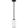 thumbnail image 2 of Quoizel Fogel 1-Light Matte Black Mini Pendant, 2 of 7