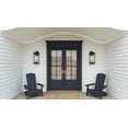 thumbnail image 3 of CAM8409MBK Quoizel Lighting Carmen - 2 Light Outdoor Wall Lantern-22 Inch Tall and 9.5 Inch Wide, 3 of 4