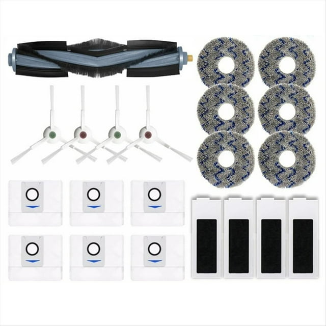 Para T20 Omni T20E Accesorios Cepillo Lateral Principal PañO de Fregona Filtro HEPA Bolsa de Polvo Repuestos Repuestos