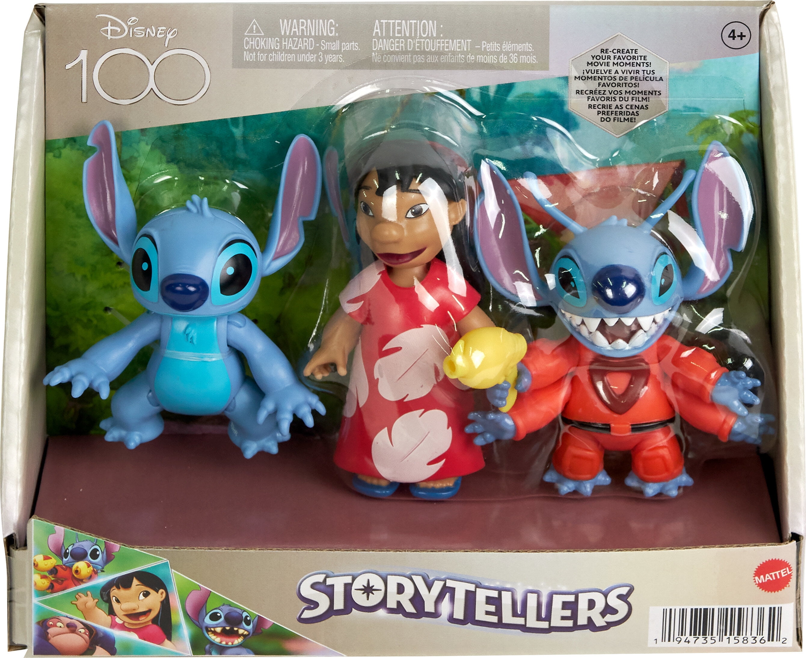 Vintage Disneys Lilo and Stitch Toy Figures 