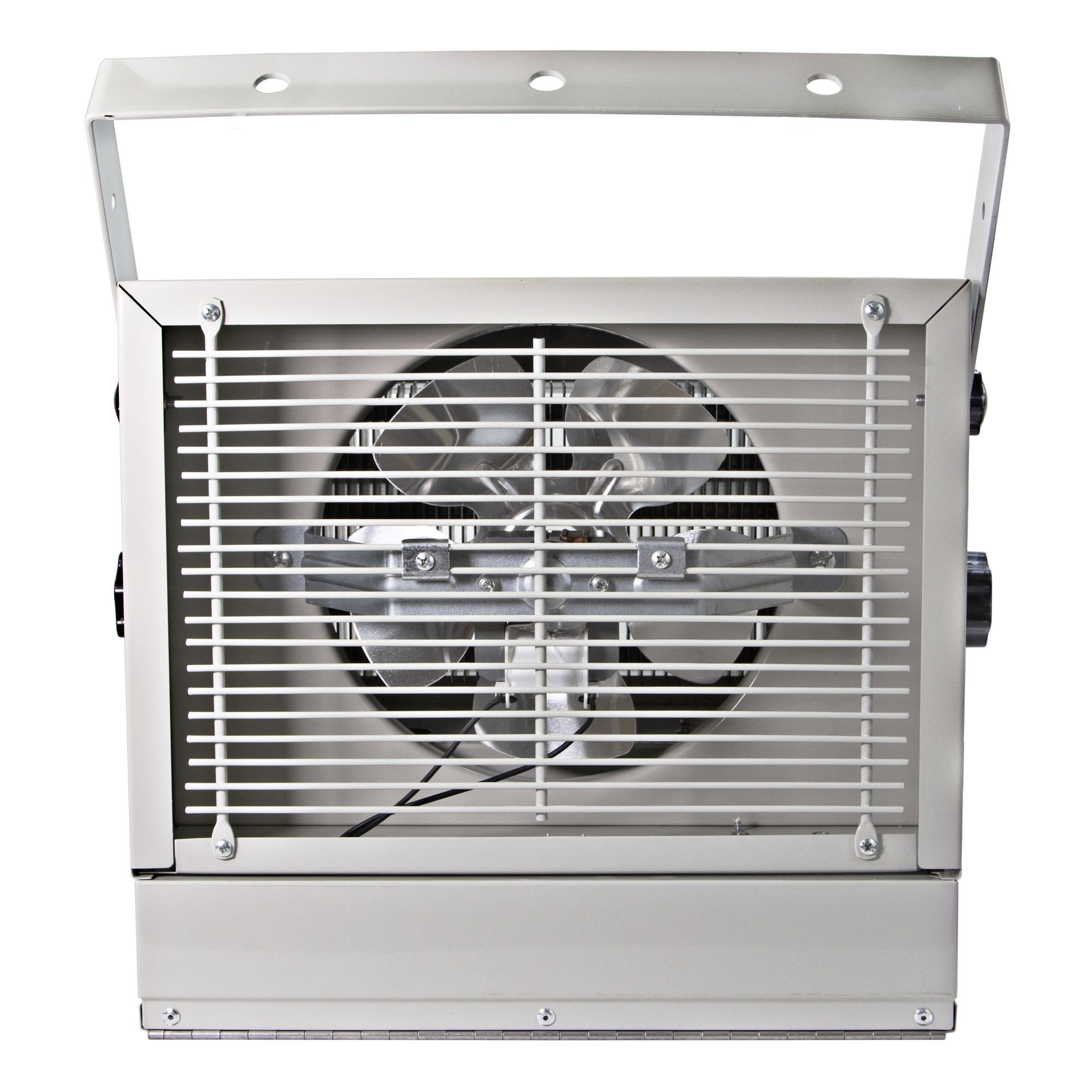 Comfort Zone 5,000-Watt, 240v Hard Wired Fan-Forced Ceiling Mount Heater  with Dual Knob Controls and Safety Overheat Protection, ETL Compliant, Grey  - Walmart.com