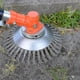 thumbnail image 1 of 150mm Stahl Draht Rad Garten Unkraut Pinsel Rasenmher Gras Eater Trimmer Pinsel Cutter Werkzeuge Garten Gras Trimmer Kopf Unkraut Pinsel, 1 of 5