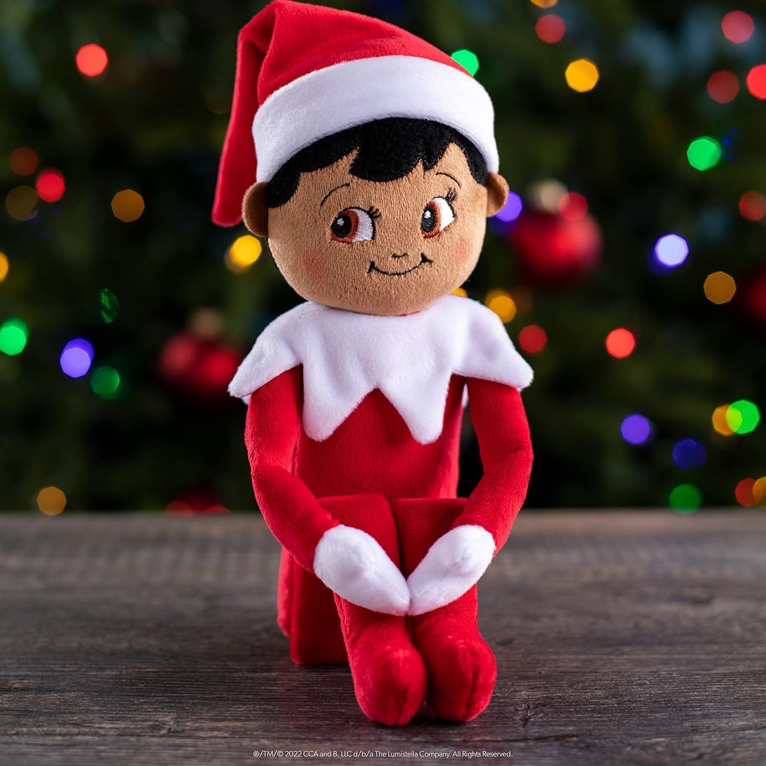 The Elf on the Shelf - Plushee Pals Bundle: New Boy & Girl, Dark - 17"