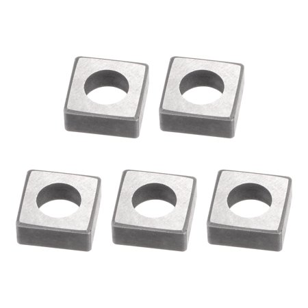 Uxcell Carbide Insert Seat Shims MS1204 Lathe Thread Shim Seats 5 Pack ...