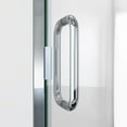 thumbnail image 3 of DreamLine SDA224W720VMX01 Alliance Swing 24" W x 72 5/8" H Semi-Frameless Swing Shower Door in Chrome and Clear Glass, 3 of 5