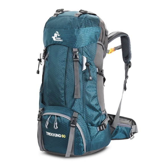 Mochila Bseash Impermeable de 60L para Senderismo y Camping con Funda para Lluvia