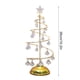 thumbnail image 3 of Luces de árbol de Navidad de cristal - Lámpara de mesa LED con cable de cobre, accionada por batería, luz cálida dorada de 10x20 cm para decoración del hogar, 3 of 3