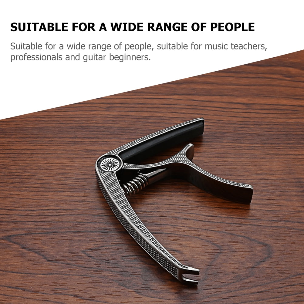 WRISTBIQUE Adjustable Metal Capo Tone Modified Clip for Guitar Useful Accessory