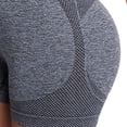 thumbnail image 3 of vigerkar Women's Workout Yoga Gym Shorts High Waisted Butt Lifting Scrunch Butt Seamless Booty leggings Shorts (Grey, XL), 3 of 6