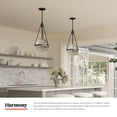 thumbnail image 3 of PD406418BGGO-Alora Lighting-Harmony - 4 Light Pendant-35.75 Inches Tall and 17.5 Inches Wide-Brushed Gold Finish-Glossy Opal Glass Color, 3 of 7