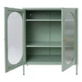 thumbnail image 5 of Sideboard Buffet Cabinet, 3 Tiers Coffee Bar Cabinet Kitchen Pantry Metal Accent Cabinets with 2 Doors and Shelf for Living Room Dining Room, 5 of 26