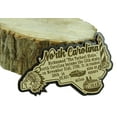 thumbnail image 2 of USA North Carolina State Map Wooden Magnet Souvenir Fridge Magnet Gift, 2 of 4