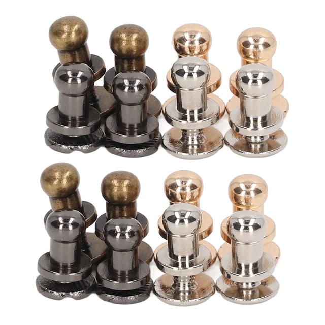 Leathercraft Rivets, Shiny Beautiful Chicago Screws Toughness For Leather Bags For DIY