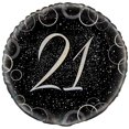 thumbnail image 1 of Unique Party 21st Birthday Foil Balloon, 1 of 2