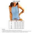 thumbnail image 3 of Camiseta sin mangas de punto para mujer estilo simple color puro camisas de punto sin mangas para mujer tacto suave para la vida diaria ANGGREK Otros, 3 of 6
