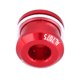 thumbnail image 1 of Juego de 5 tornillos de aleación de aluminio para brazo de manivela de bicicleta de carretera, color rojo y extendido, 1 of 7